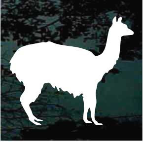 Big Llama car window decals stickers